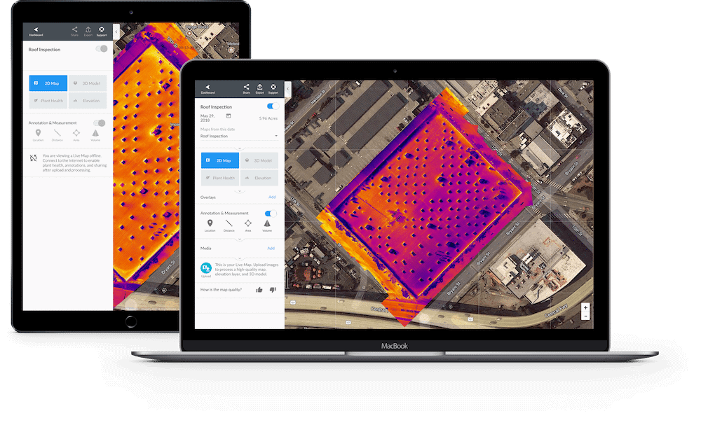 thermographie drone